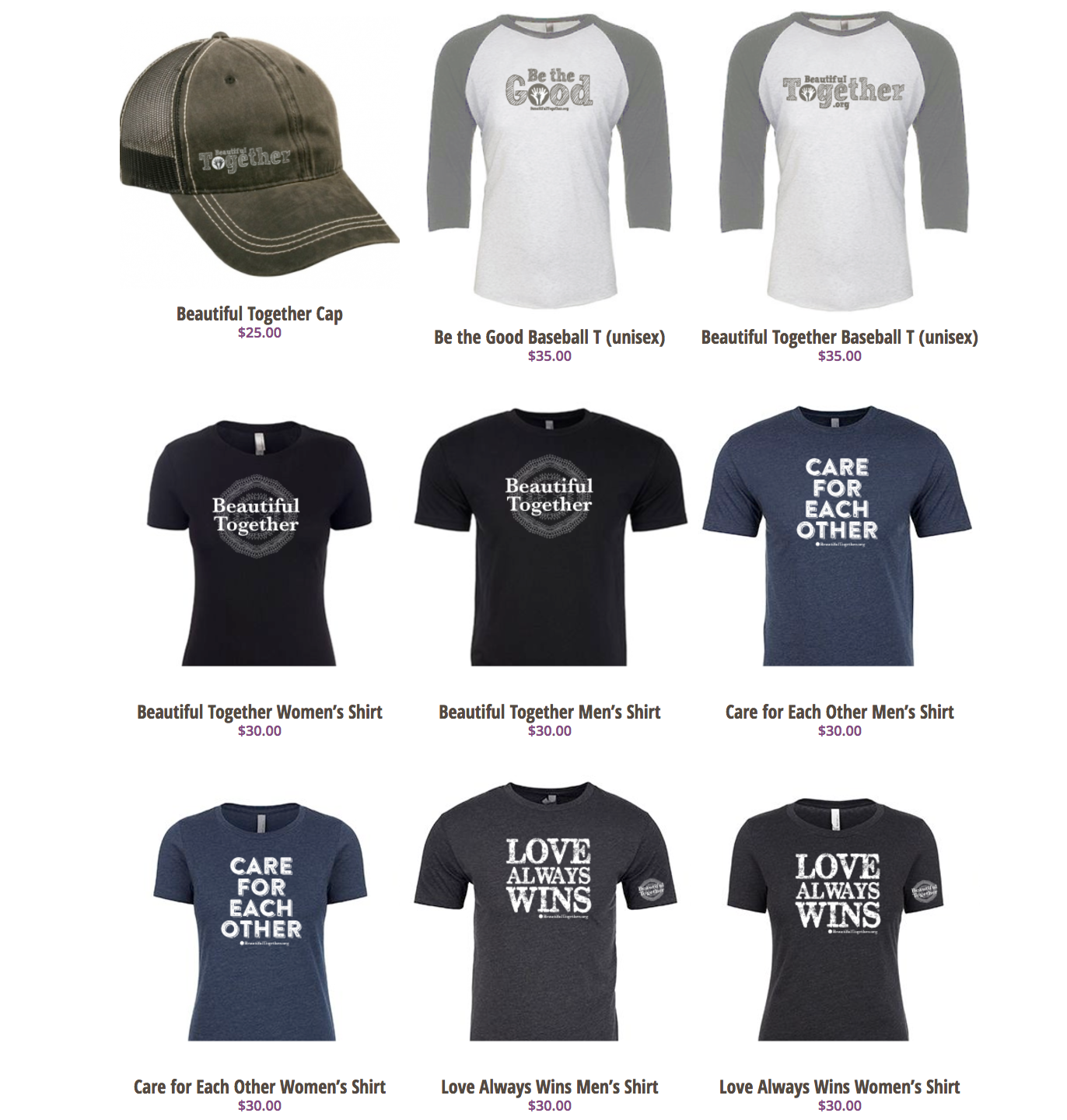 Beautiful Together, t-shirt, Aleppo Orphans, Be The Good, Love Always Wins, Gear, Tamara Lackey