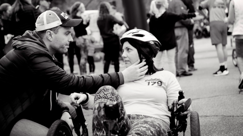 The Chasing Frames Show with Tamara Lackey Episode 02 Racing against ALS Photograph by Tamara Lackey of Andrea and David Peet
